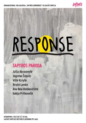 Response parodos plakatas 2022